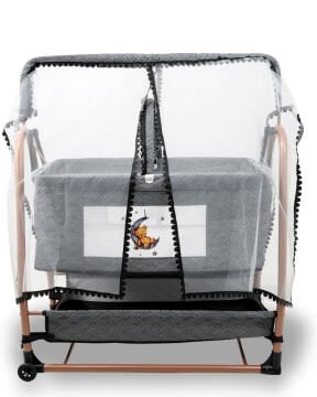 Miracool Galaksi Beşik  / Sallanabilir Hamak Beşik / Gri