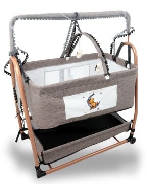 Miracool Galaksi Beşik  / Sallanabilir Hamak Beşik / Bej