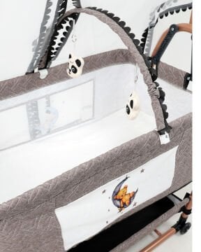 Miracool Galaksi Beşik  / Sallanabilir Hamak Beşik / Bej