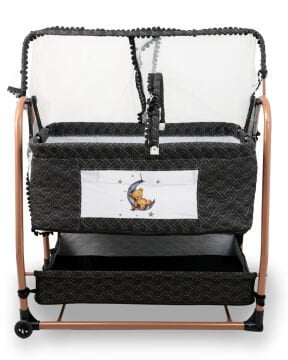 Miracool Galaksi Beşik  / Sallanabilir Hamak Beşik / Siyah