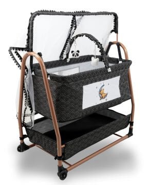 Miracool Galaksi Beşik  / Sallanabilir Hamak Beşik / Siyah