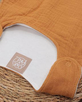 Muslin Bebek Uyku Tulumu / Yenidoğan Uyku Tulum Kahve