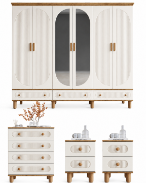 Milen Yatak Odası / Komple MDF / Aytaşı