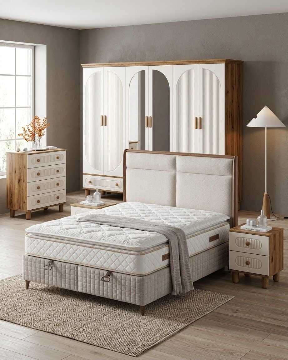 Milen Yatak Odası / Komple MDF / Aytaşı