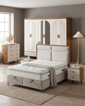 Milen Yatak Odası / Komple MDF / Aytaşı