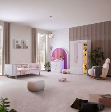 Vira Perla Bebek ve Çocuk Odası / Pembe