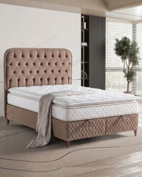 Milen Yatak Odası / Komple MDF / Haki Yeşil