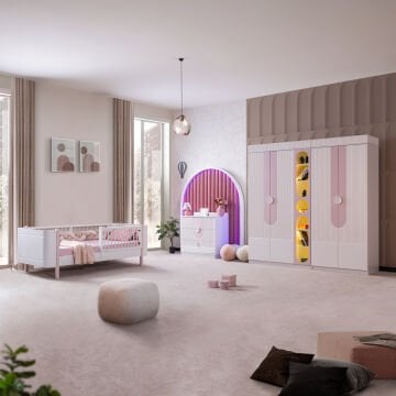 Vira Perla Mega Bebek ve Çocuk Odası / Pembe