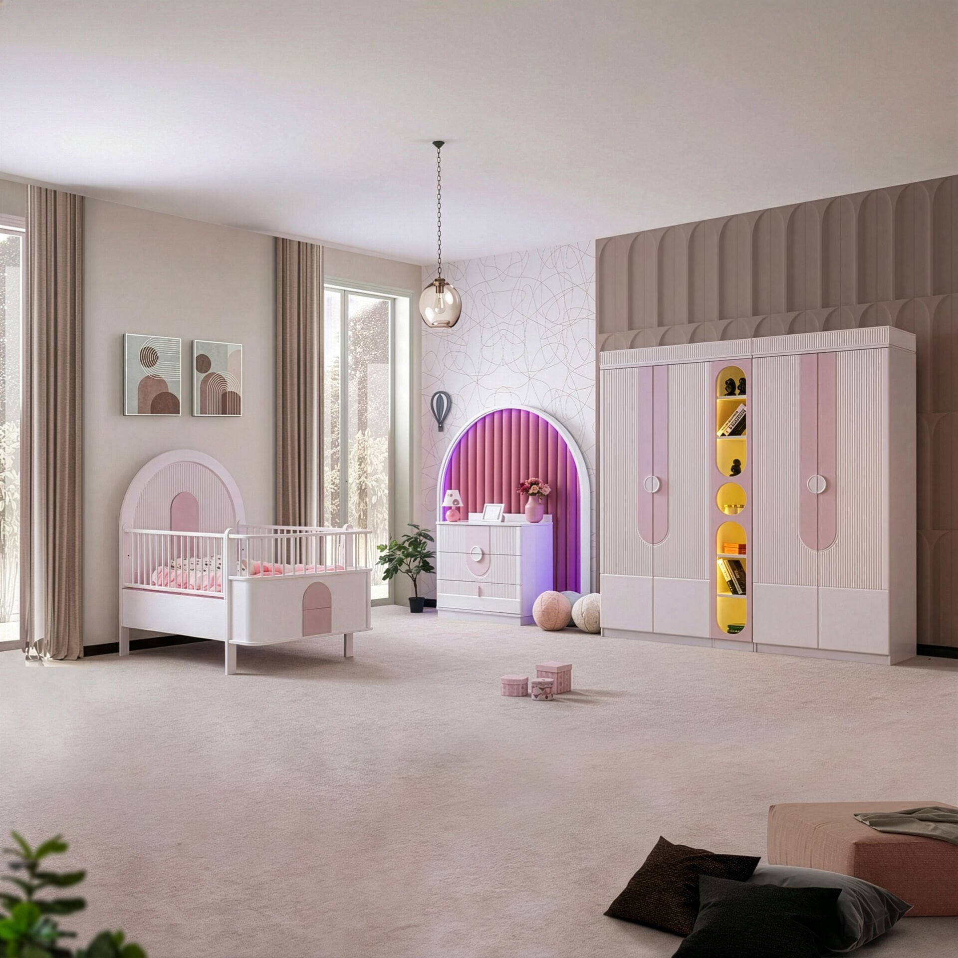 Vira Mega Bebek ve Çocuk Odası / Pembe
