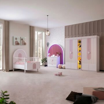 Vira Mega Bebek ve Çocuk Odası / Pembe