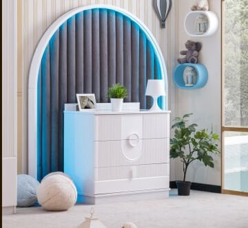 Vira Riva Bebek ve Çocuk Odası Takımı / Beyaz