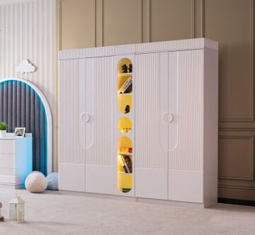 Vira Riva Mega Bebek ve Çocuk Odası Takımı / Beyaz