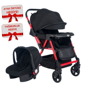 Joell Rosso Travel Sistem Bebek Arabası & Puset