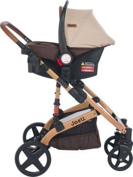 Joell Truva Travel Sistem Bebek Arabası Gold Kahve