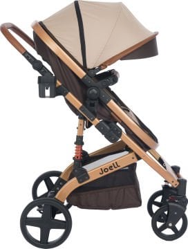 Joell Truva Travel Sistem Bebek Arabası Gold Kahve