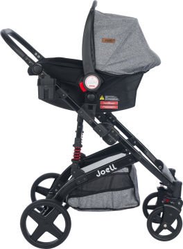 Joell Truva Travel Sistem Bebek Arabası Gri