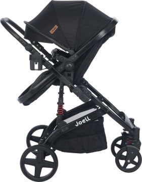 Joell Truva Travel Sistem Bebek Arabası Siyah