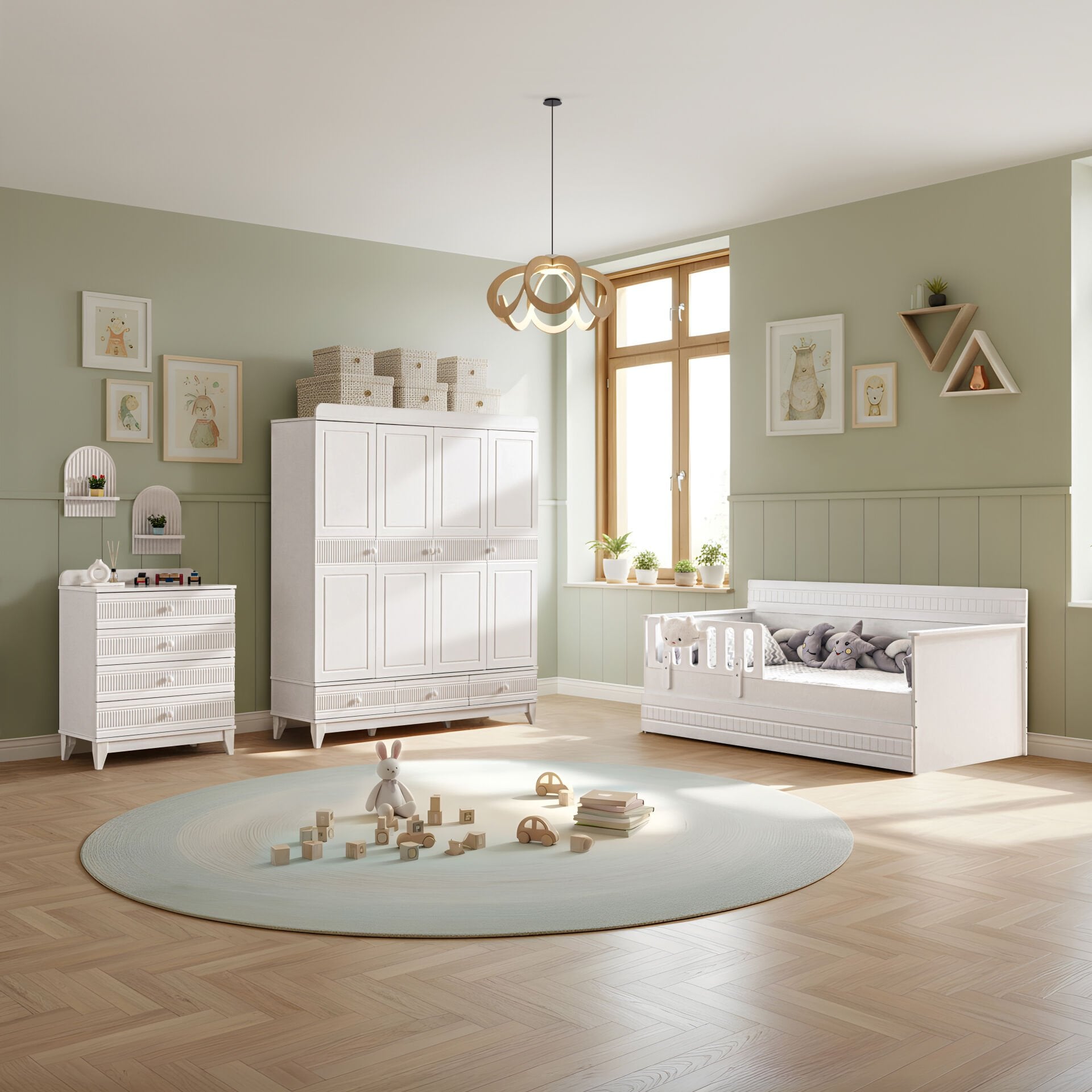 Bakü Sedir Mega Bebek ve Çocuk Odası Takımı