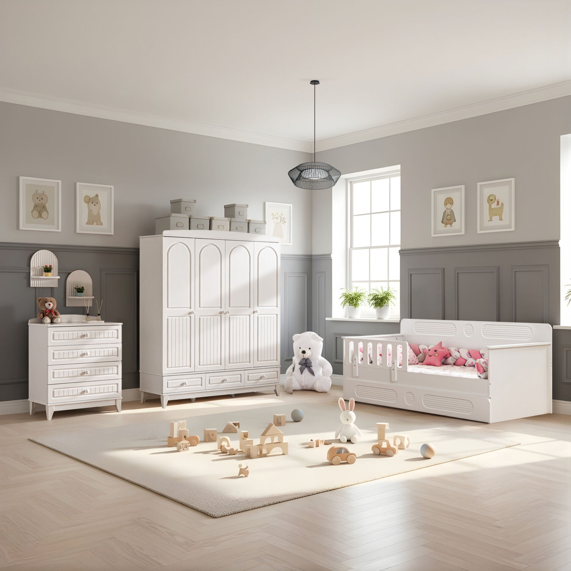 Deniz Sedir Mega Bebek ve Çocuk Odası Takımı