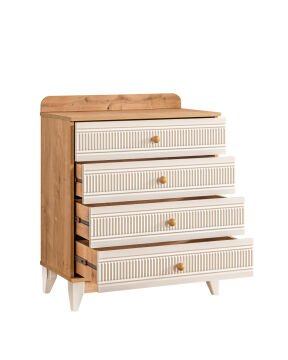 Bakü Riva Bebek ve Çocuk Odası Takımı / Meşe