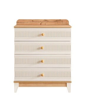 Bakü Riva Bebek ve Çocuk Odası Takımı / Meşe