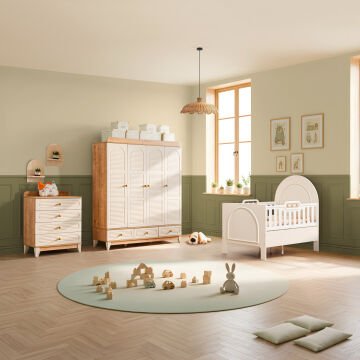 Tetri Mega Bebek ve Çocuk Odası Takımı / Meşe