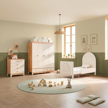 Tetri Mega Bebek ve Çocuk Odası Takımı / Meşe
