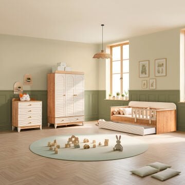 Tetri Sedir Bebek ve Çocuk Odası Takımı / Meşe