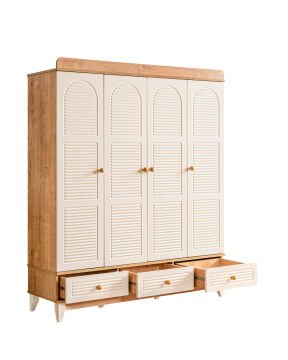 Tetri Sedir Mega Bebek ve Çocuk Odası Takımı / Meşe