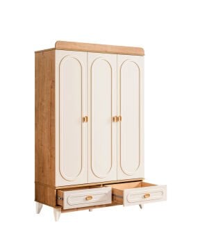 Soft Riva Bebek ve Çocuk Odası Takımı / Meşe