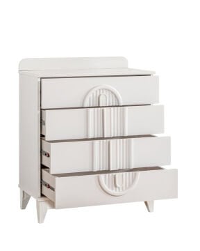 Tesla Mega Bebek ve Çocuk Odası Takımı / Beyaz(Kopya)