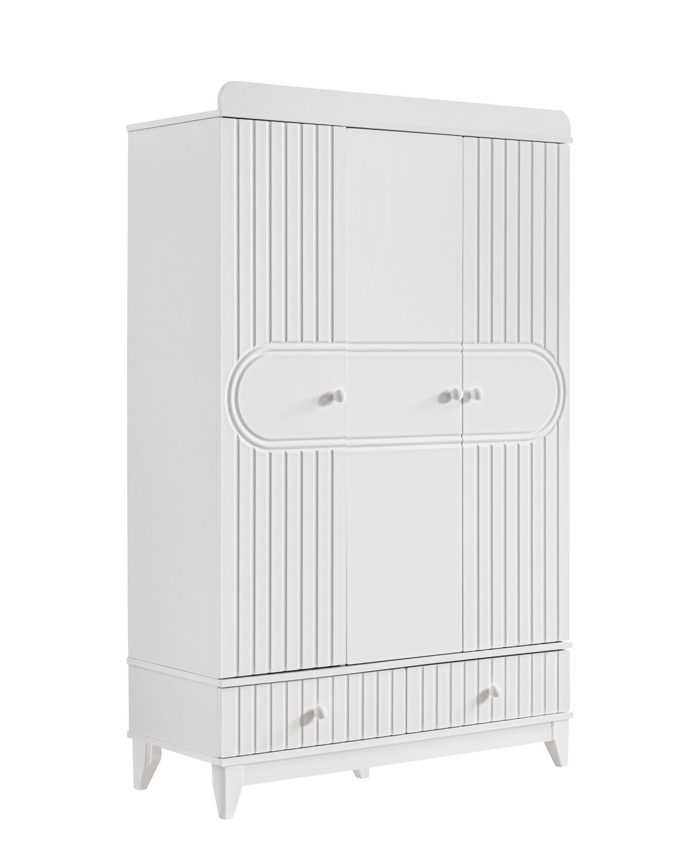 Klas 3 Kapılı Dolap / Beyaz / 3 Kapaklı Gardrop