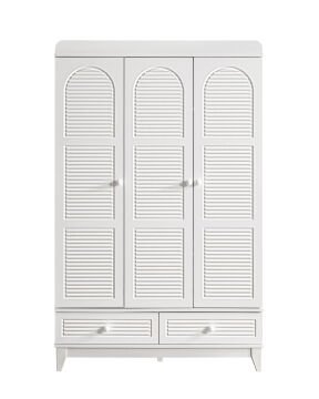 Tetri 3 Kapılı Dolap / Beyaz / 3 Kapaklı Gardrop