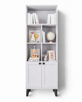 Karin Kitaplık / Komple MDF / Beyaz