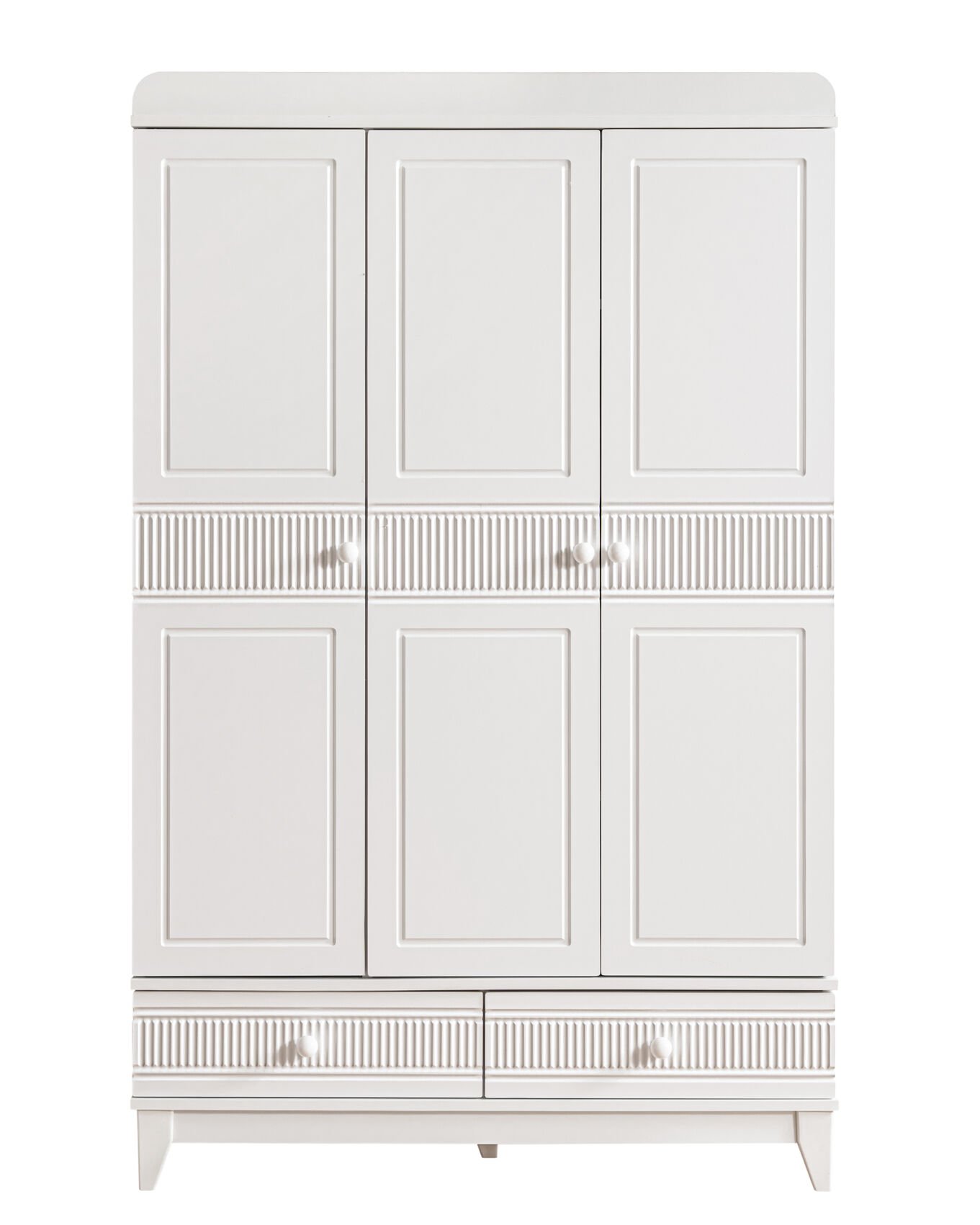 Bakü 3 Kapılı Dolap / Beyaz / 3 Kapaklı Gardrop