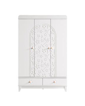 Garden 3 Kapılı Dolap / Beyaz / 3 Kapaklı Gardrop