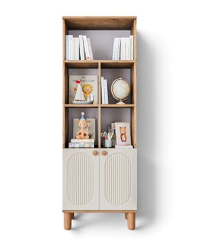 Otto Kitaplık / Komple MDF / Çam-Aytaşı