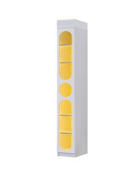 Vira 5 Kapılı Dolap / Beyaz / 5 Kapaklı Gardrop / Led Işıklı