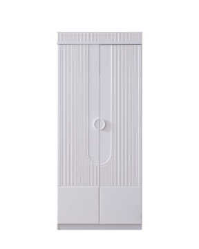 Vira 5 Kapılı Dolap / Beyaz / 5 Kapaklı Gardrop / Led Işıklı