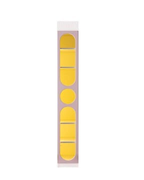 Vira 5 Kapılı Dolap / Beyaz-Pembe / 5 Kapaklı Gardrop / Led Işıklı