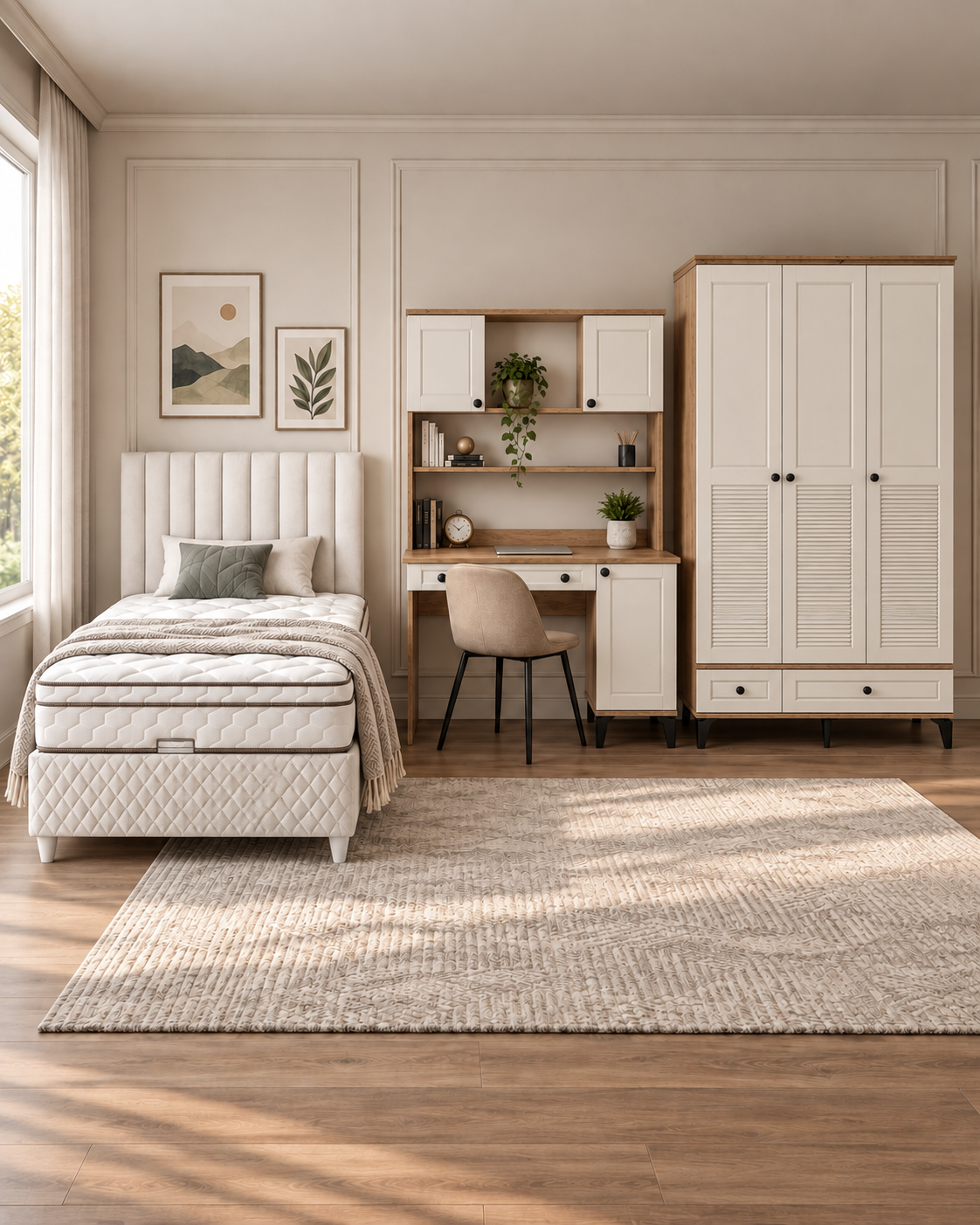 Panjur Genç Odası / Çocuk Odası / Komple MDF / Aytaşı