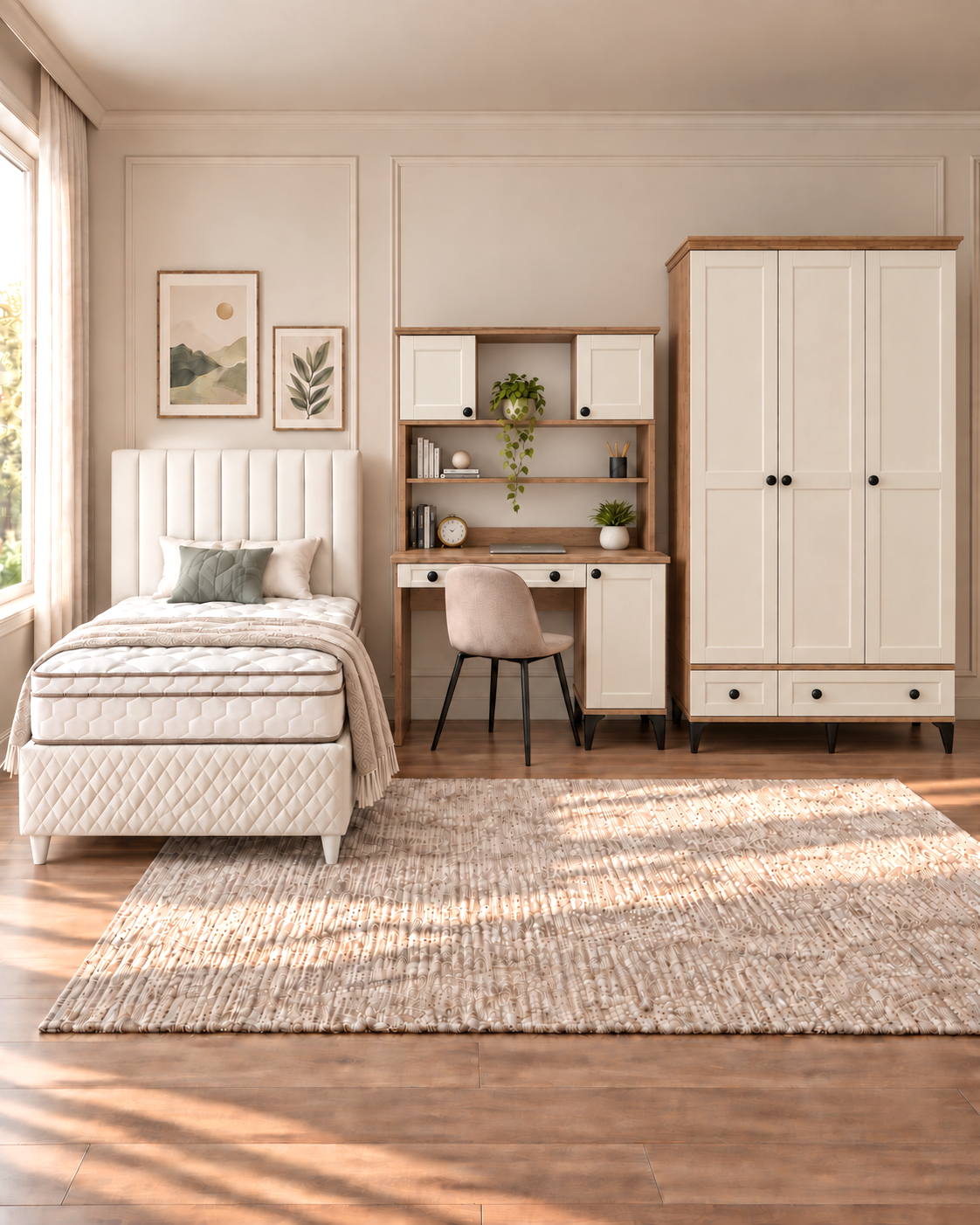 Silva Genç Odası / Çocuk Odası / Komple MDF / Aytaşı
