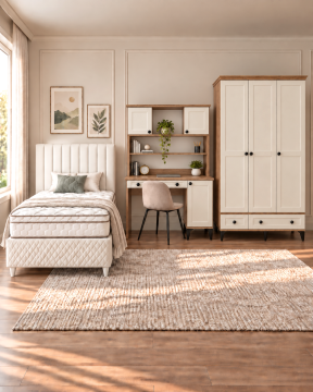 Silva Genç Odası / Çocuk Odası / Komple MDF / Aytaşı