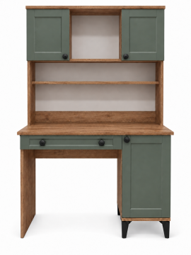 Terra Genç Odası / Çocuk Odası / Komple MDF / Haki
