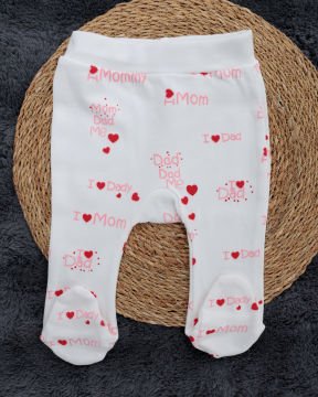 3'lü Hastane Çıkışı / Bady & Pantolon & Müslin Battaniye / %100 Pamuklu beyaz-pembe - 3-6 Ay