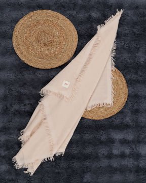 3'lü Hastane Çıkışı / Bady & Pantolon & Müslin Battaniye / %100 Pamuklu Beyaz-Bej - 3-6 Ay