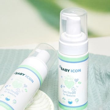 Baby icon Yeni Doğan Köpük Şampuanı - Konak Önleyici