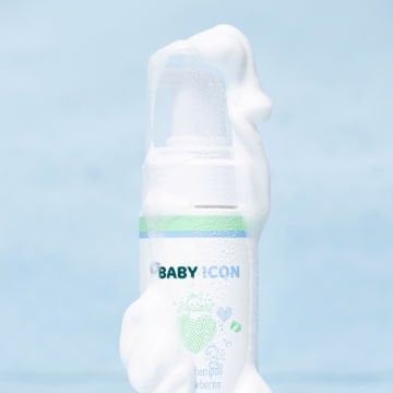 Baby icon Yeni Doğan Köpük Şampuanı - Konak Önleyici