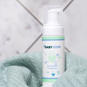 Baby icon Yeni Doğan Köpük Şampuanı - Konak Önleyici