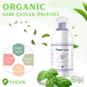 Gebe Çatlak Önleyici Yağ - Baby icon 100ml